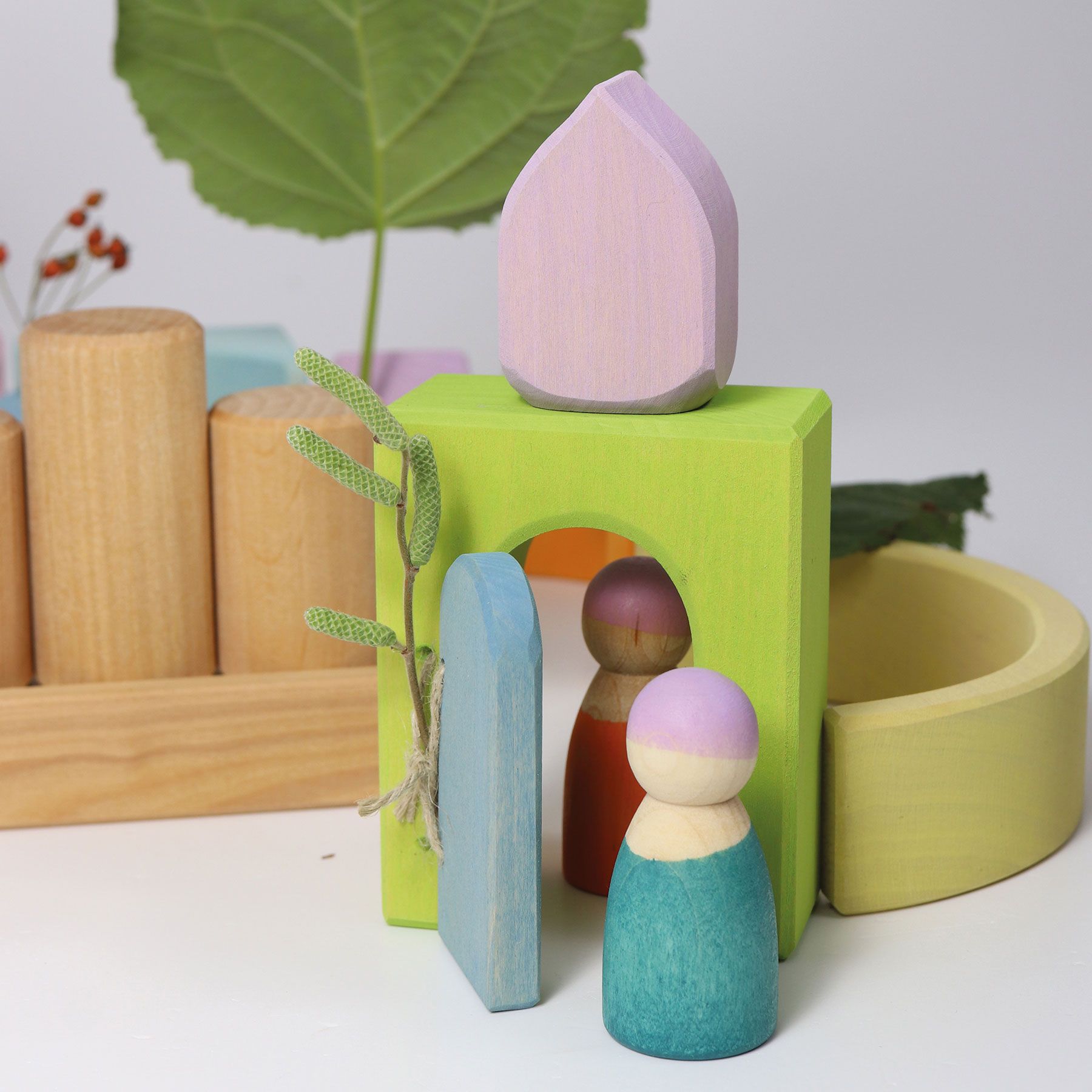 Grimm’s Mini Mondo World Cloud Play gioco legno