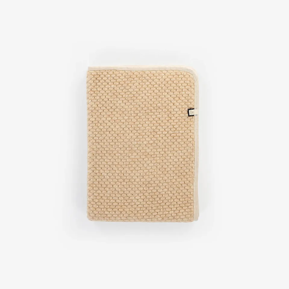 Kico Label coperta bouclé lana merino neonato