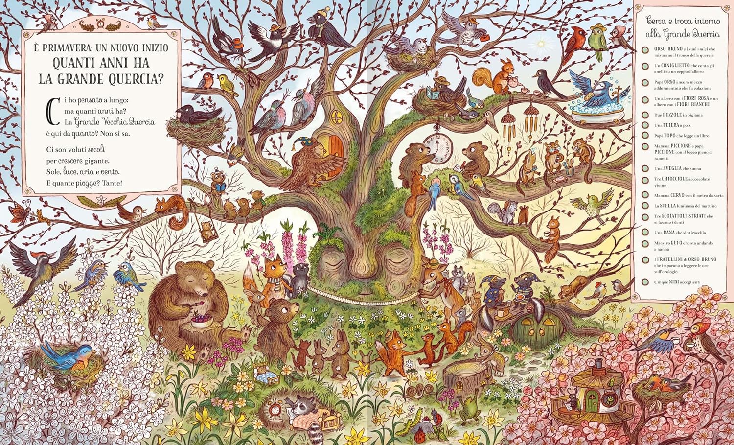 Emme Edizioni Bosco della Grande Quercia libro bambini da 4 anni