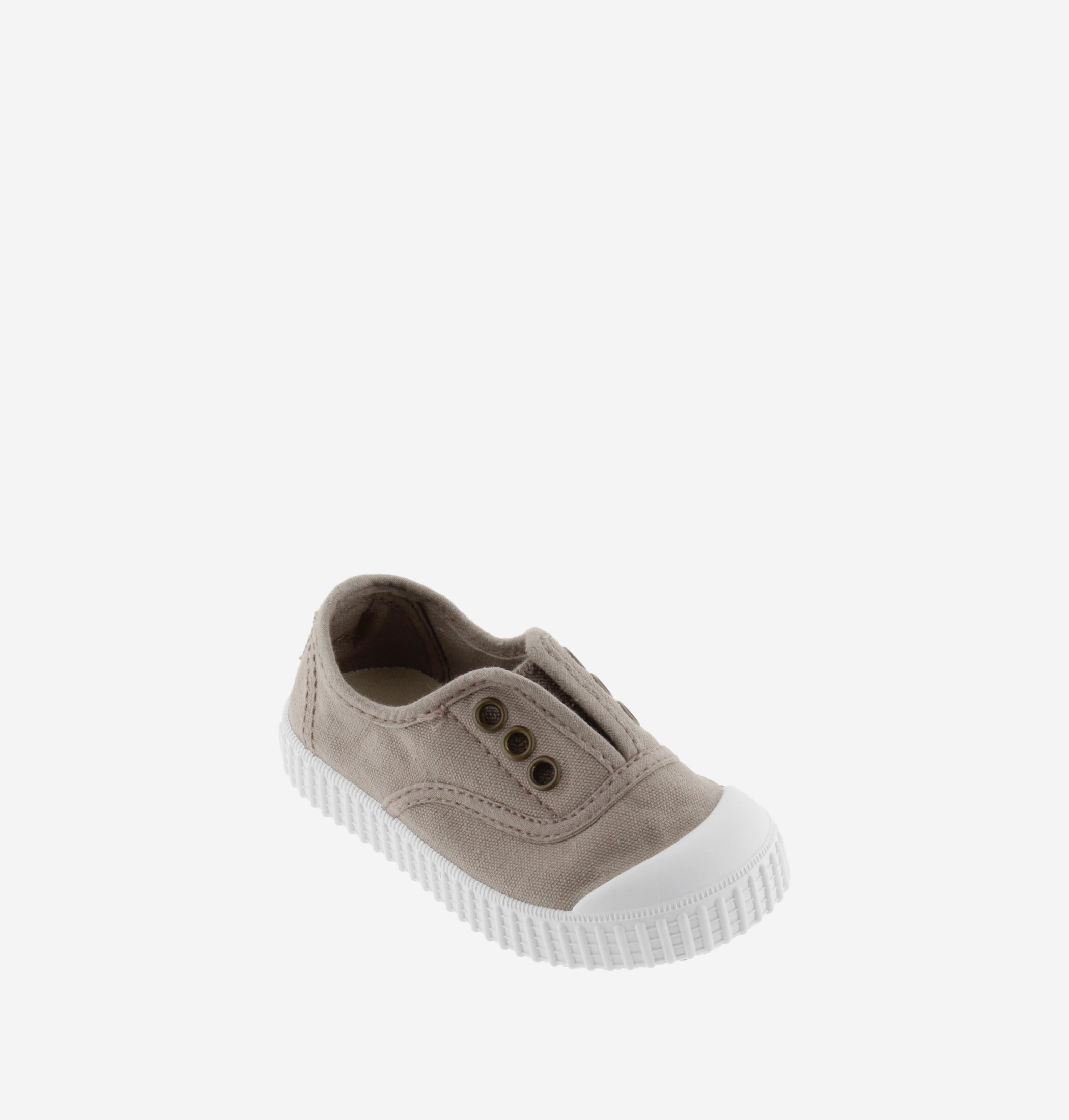 Victoria Dear World scarpe tela bimbo beige cotone bio