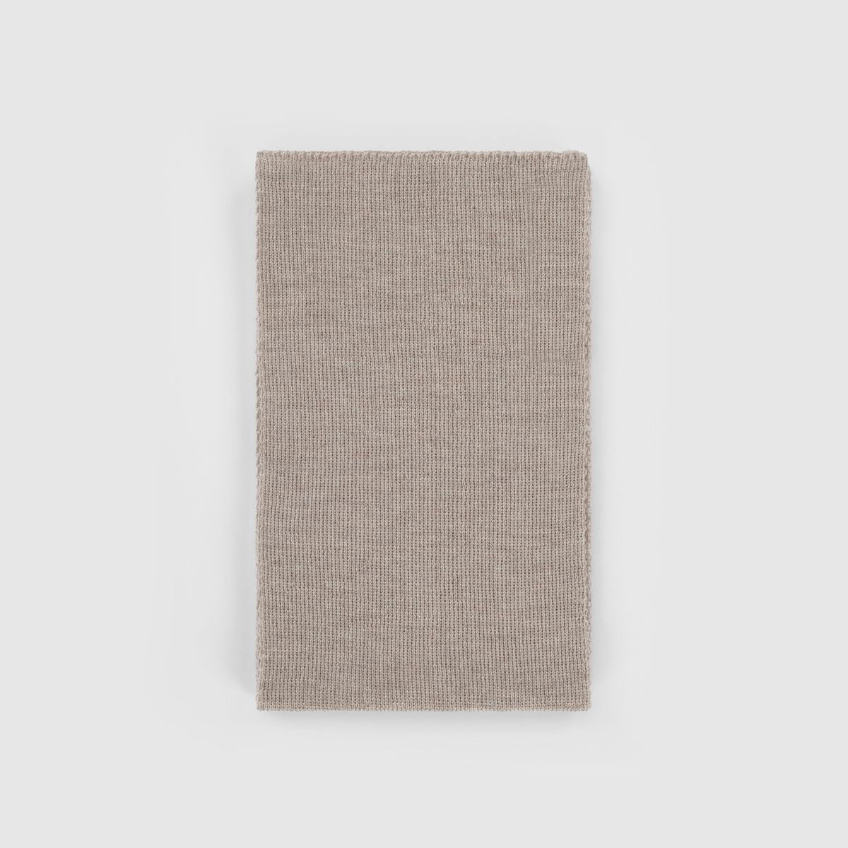 Kico Label Sciarpa in Lana Merino Bimbi da 1 Anno Taupe