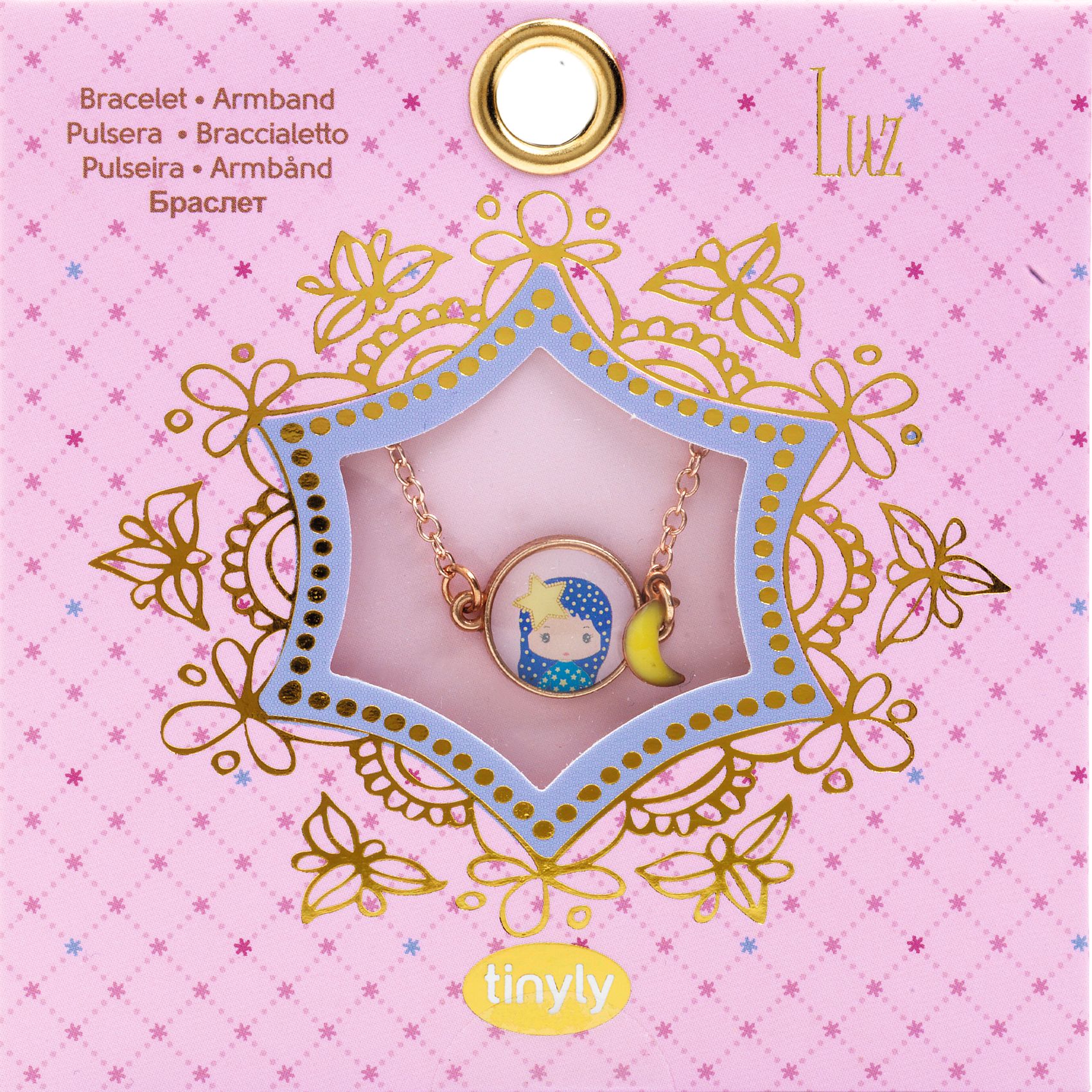 Djeco Tinyly Luz braccialetto oro 13 cm