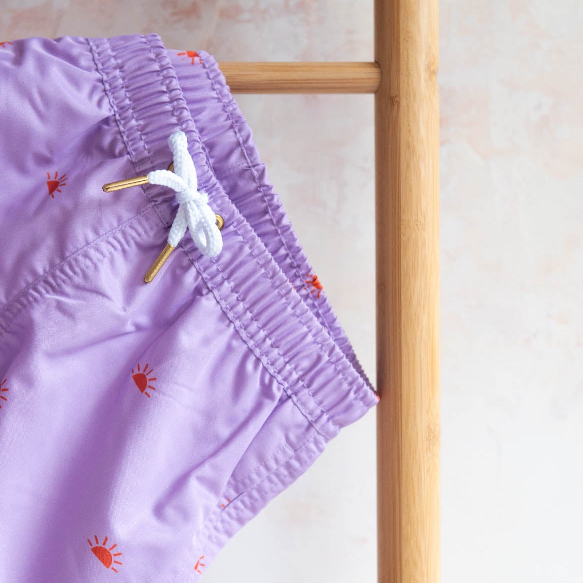 Ella and Rapha Sunny costume mare bimbo lila riciclato UPF 50+