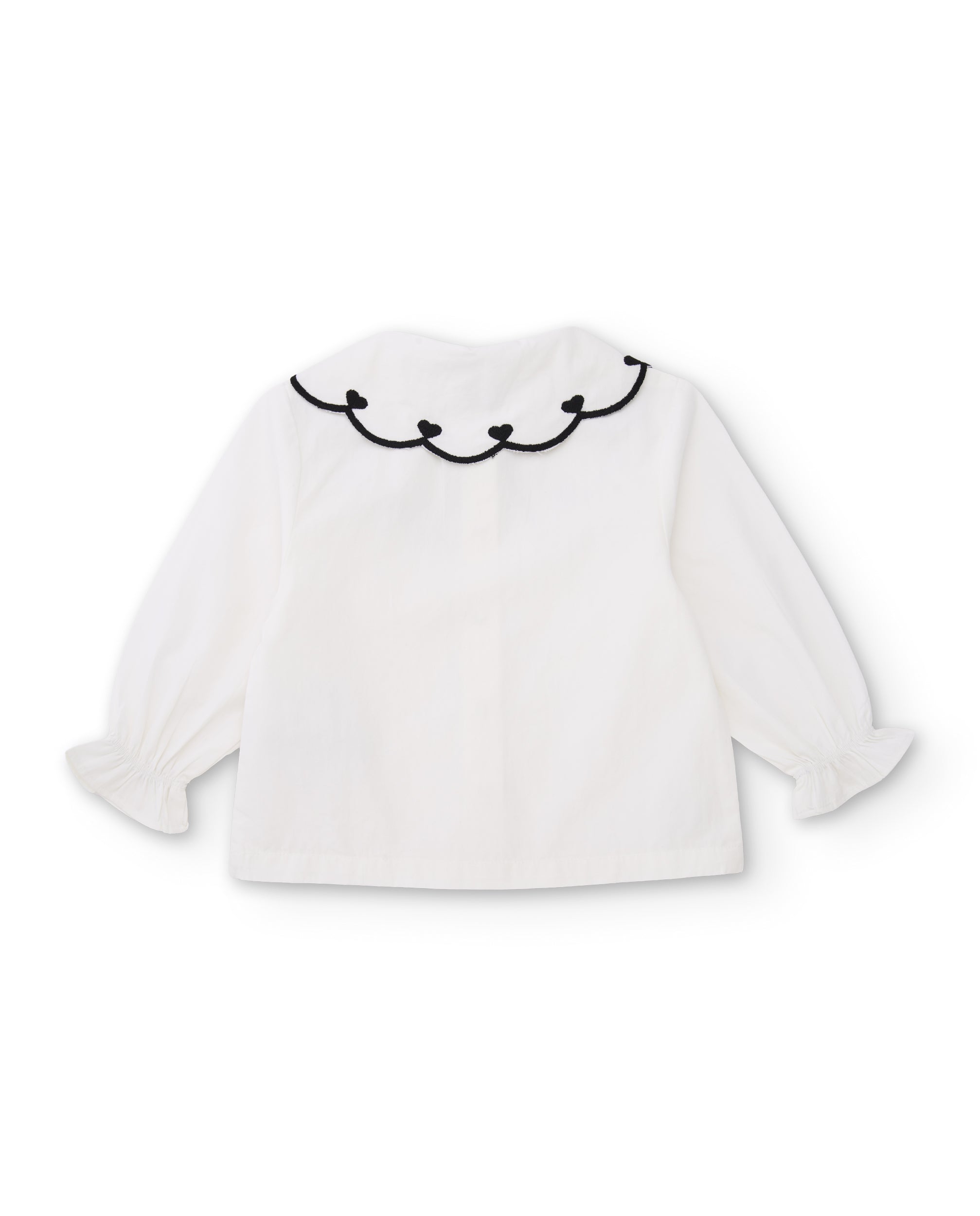 Tuc Tuc camicia bianca bambina collo Peter Pan