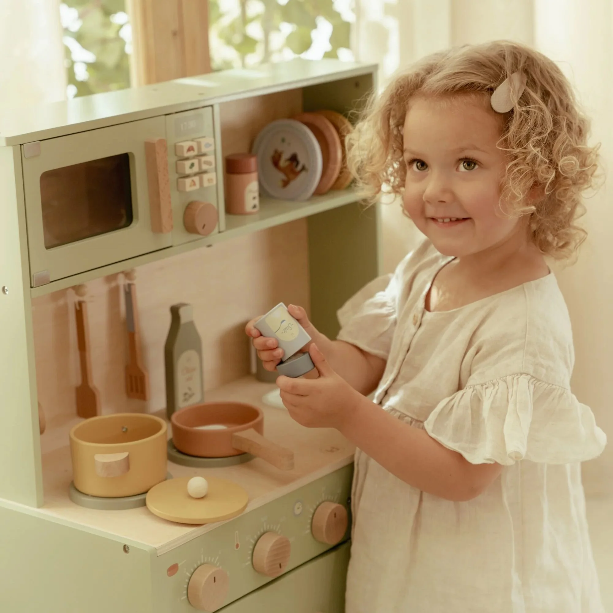 Little Dutch Toy Kitchen cucina giocattolo legno mint