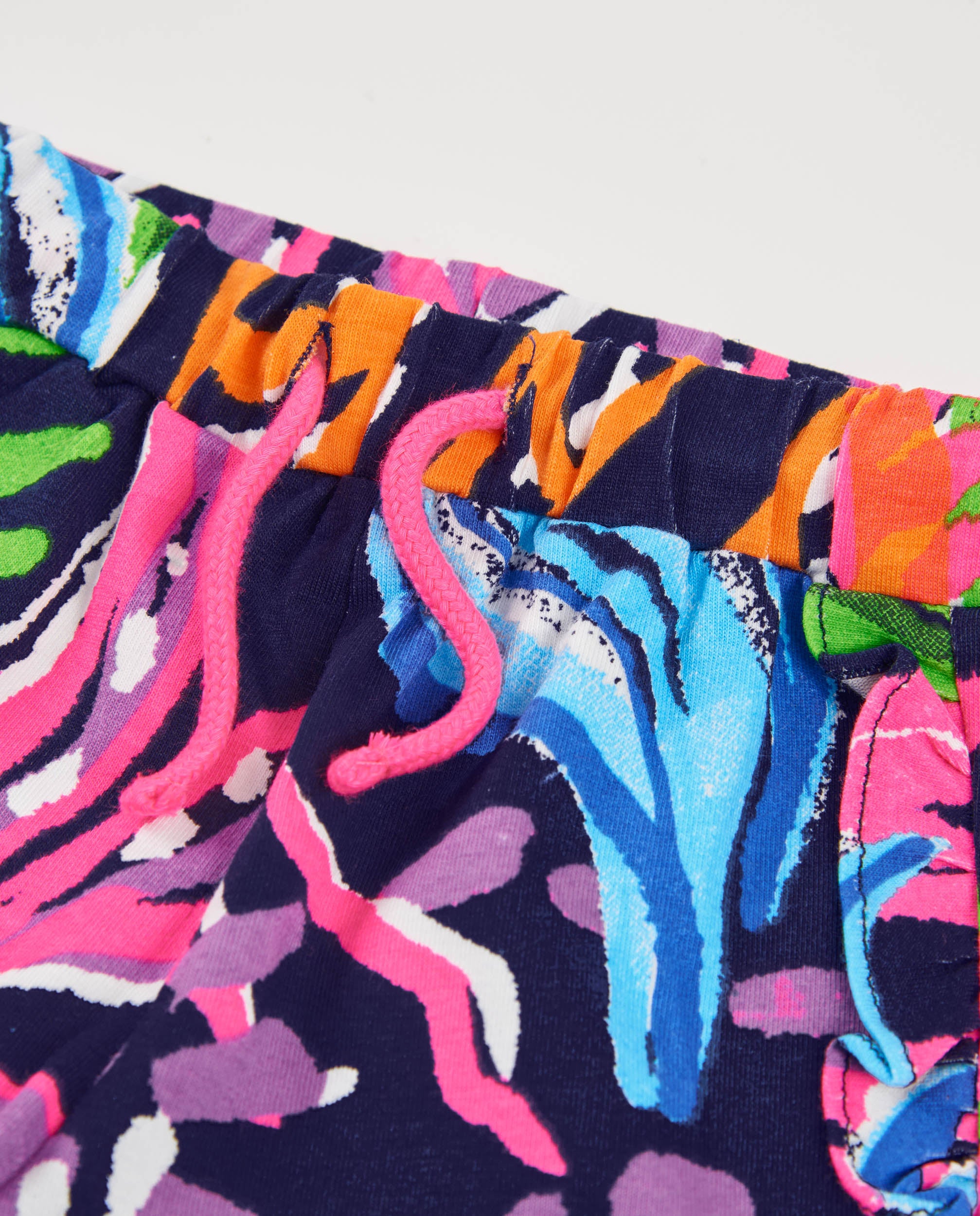 Tuc Tuc pantaloncini bambina blu marino stampa mare