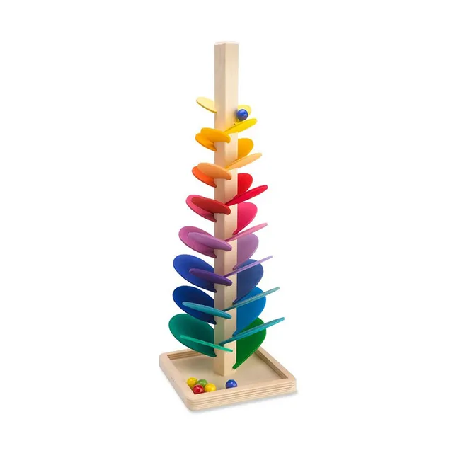 Magic Wood Albero Sonoro Grande in Legno con Biglie