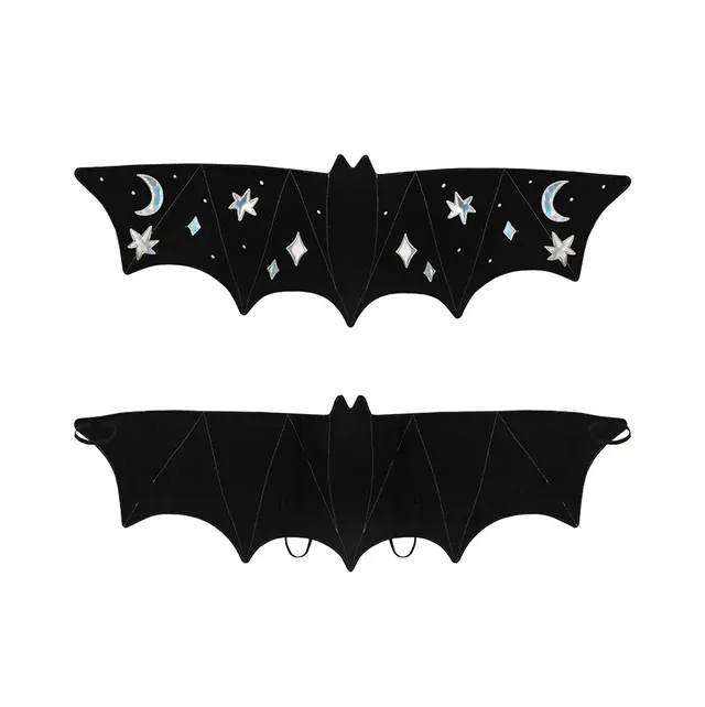 Party Deco Ali Pipistrello Costume Bambino 3-8 Anni