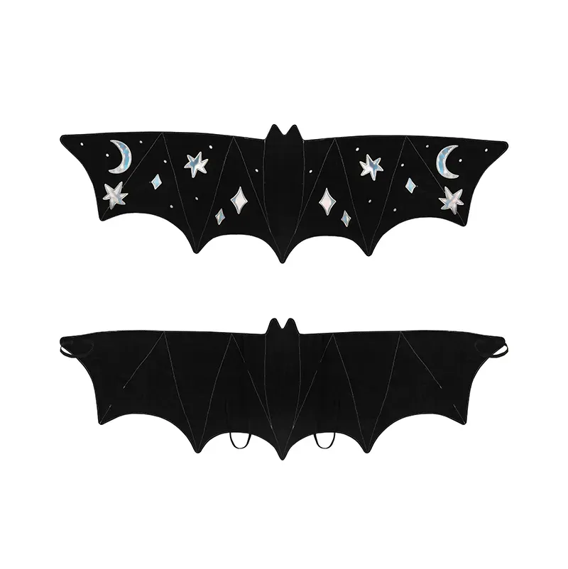 Party Deco Ali Pipistrello Costume Bambino 3-8 Anni