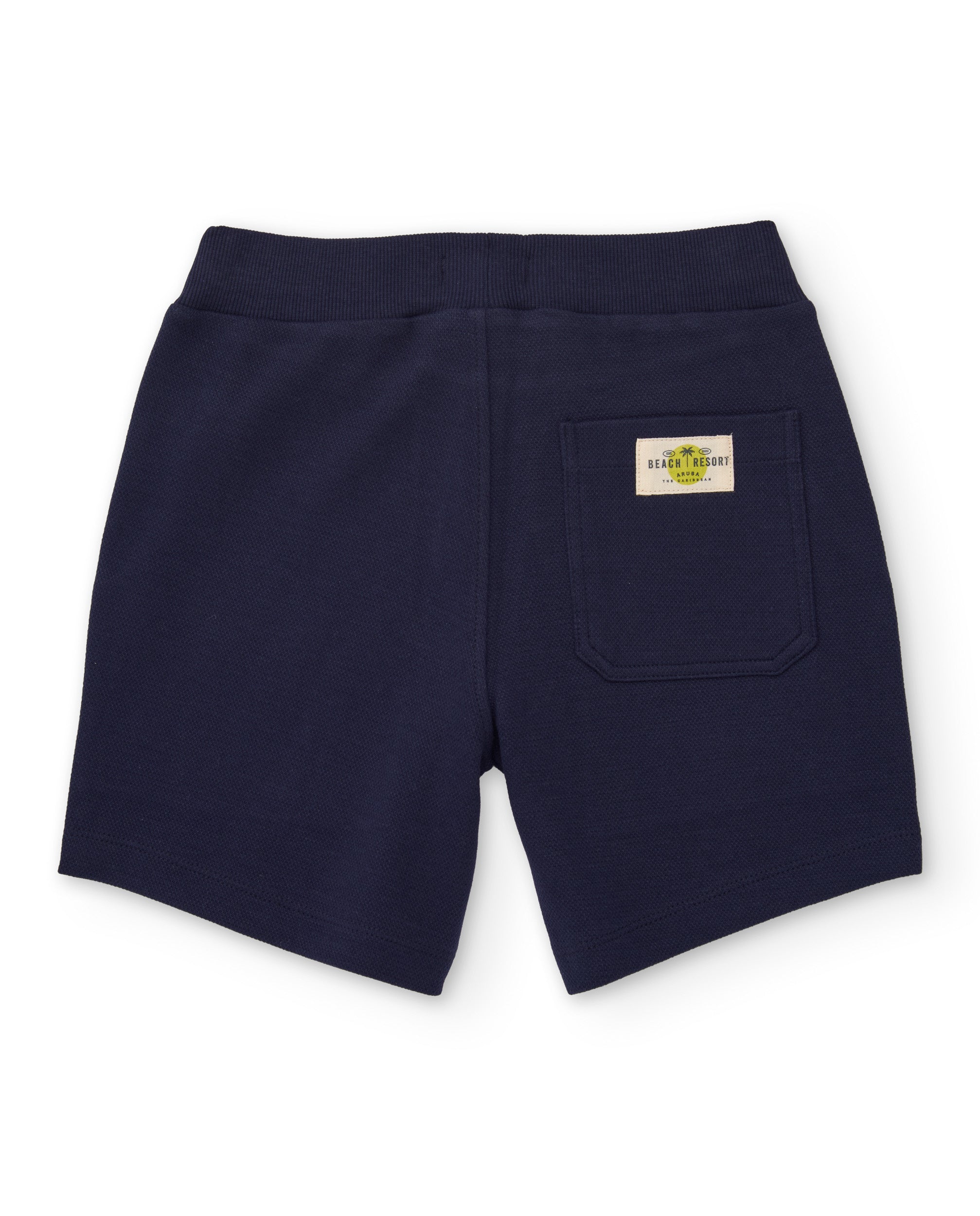 Tuc Tuc bermuda bimbo blu navy in tessuto morbido