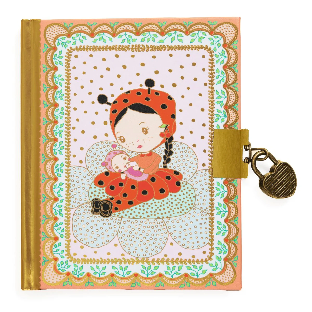 Djeco Tinyly Minico diario segreto con lucchetto