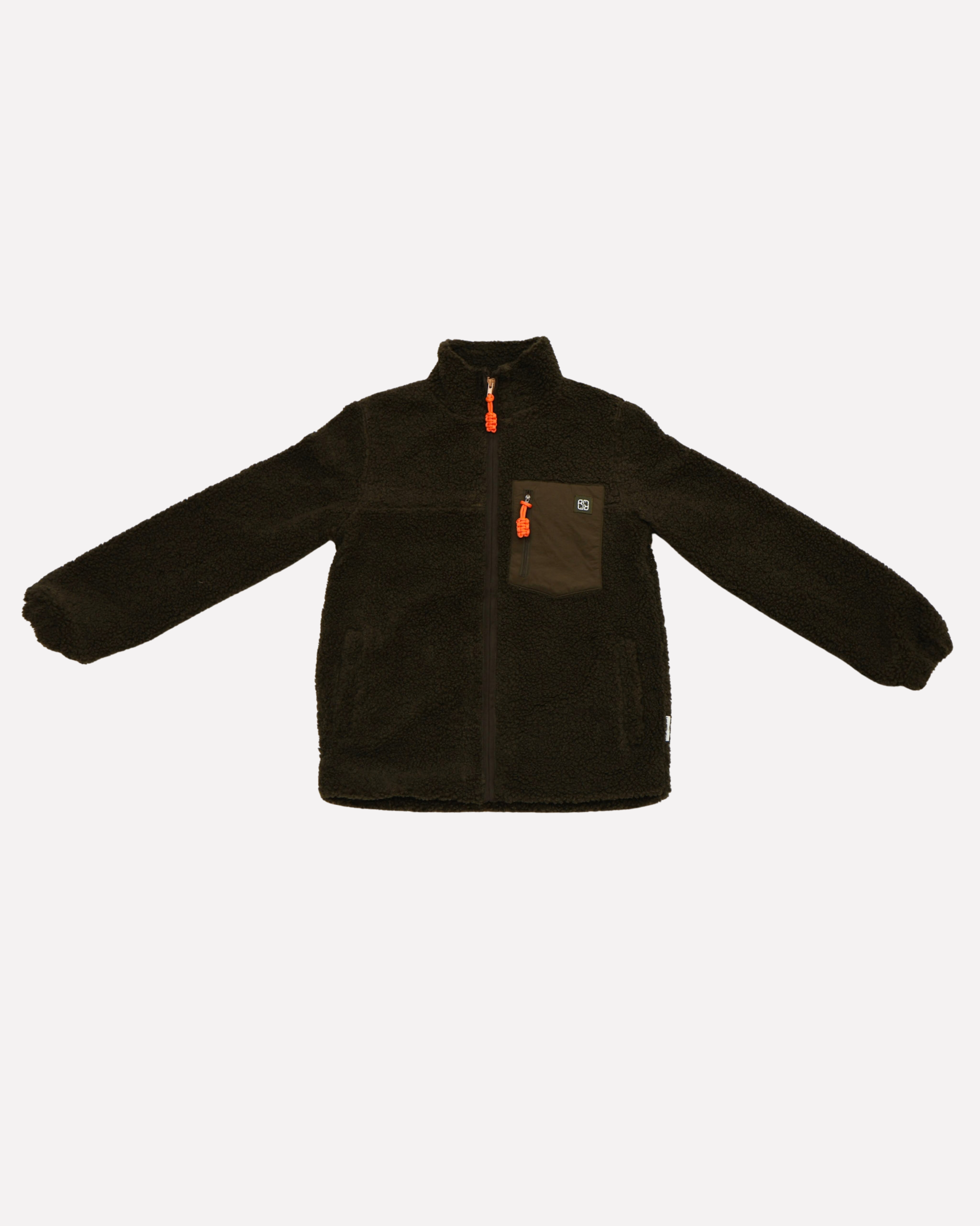 Ella and Rapha Teddy giacca khaki uomo regular fit
