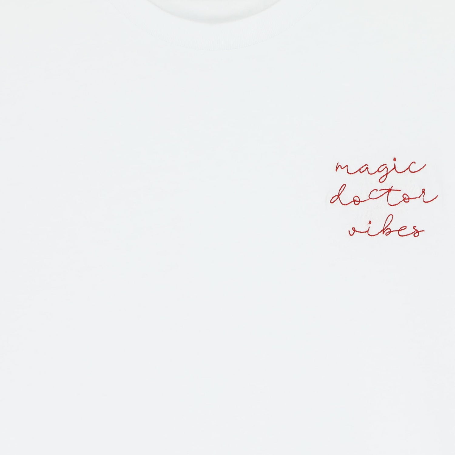 Ella and Rapha Magic Doctor t-shirt bianca cotone organico