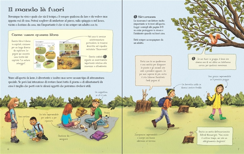 Vita all’Aperto Libro Bambini Copertina Rigida 4+ Anni