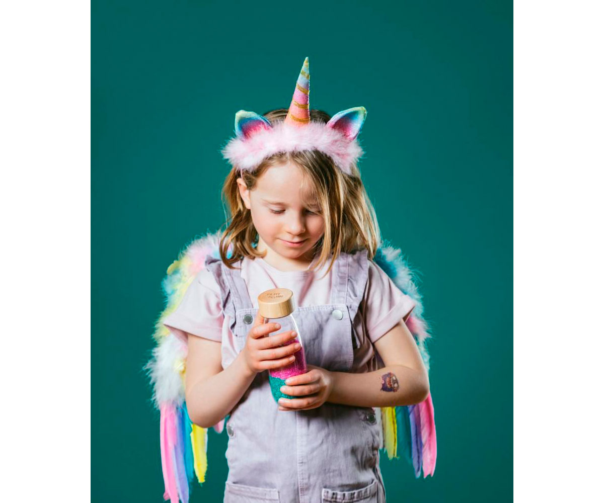 Petit Boum Baby Calm Bottle Unicorn bottiglia sensoriale