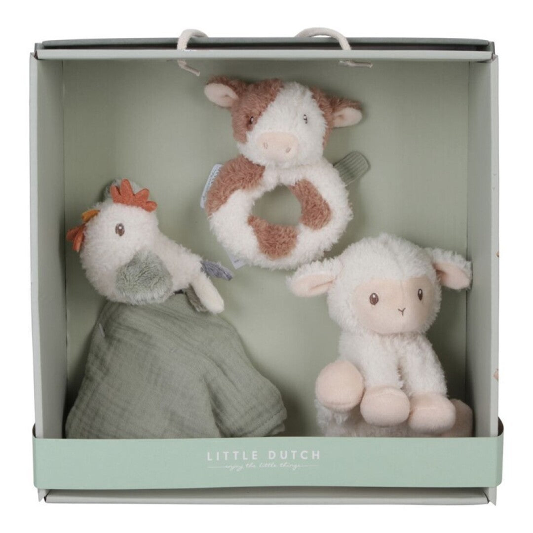 Little Dutch Little Farm set regalo neonato 3 pezzi