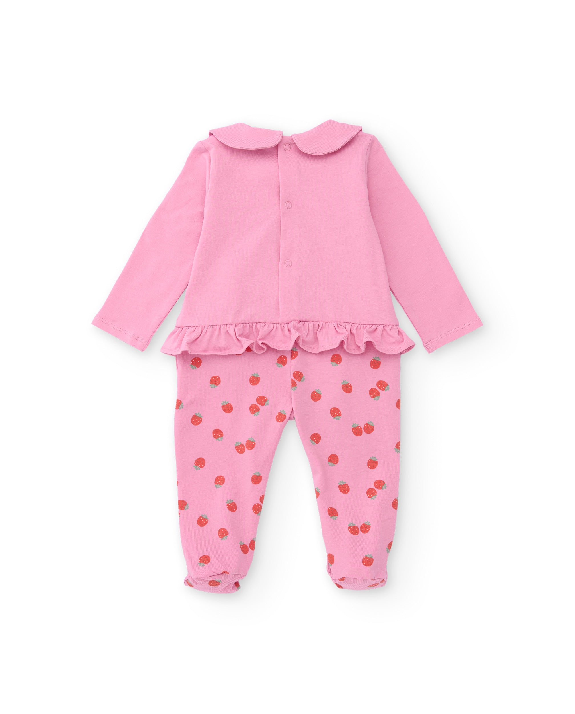 Tuc Tuc pagliaccetto neonata fragole rosa
