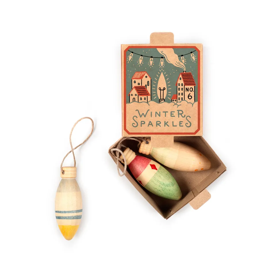 Grapat Ornaments N6 Winter Sparkles decorazioni 3 pezzi
