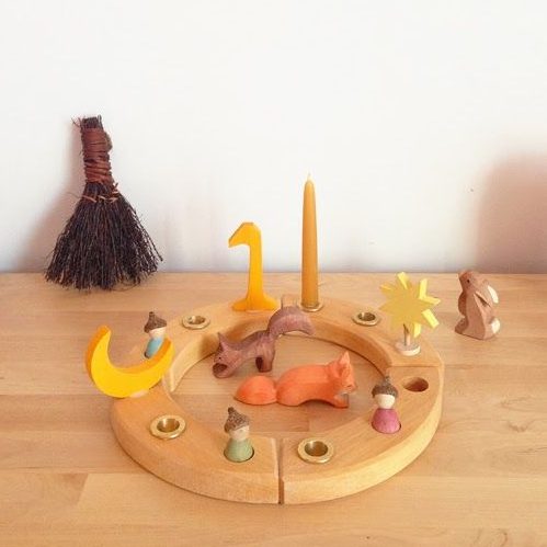 Grimm's Arcobaleno figura decorativa legno 6 cm
