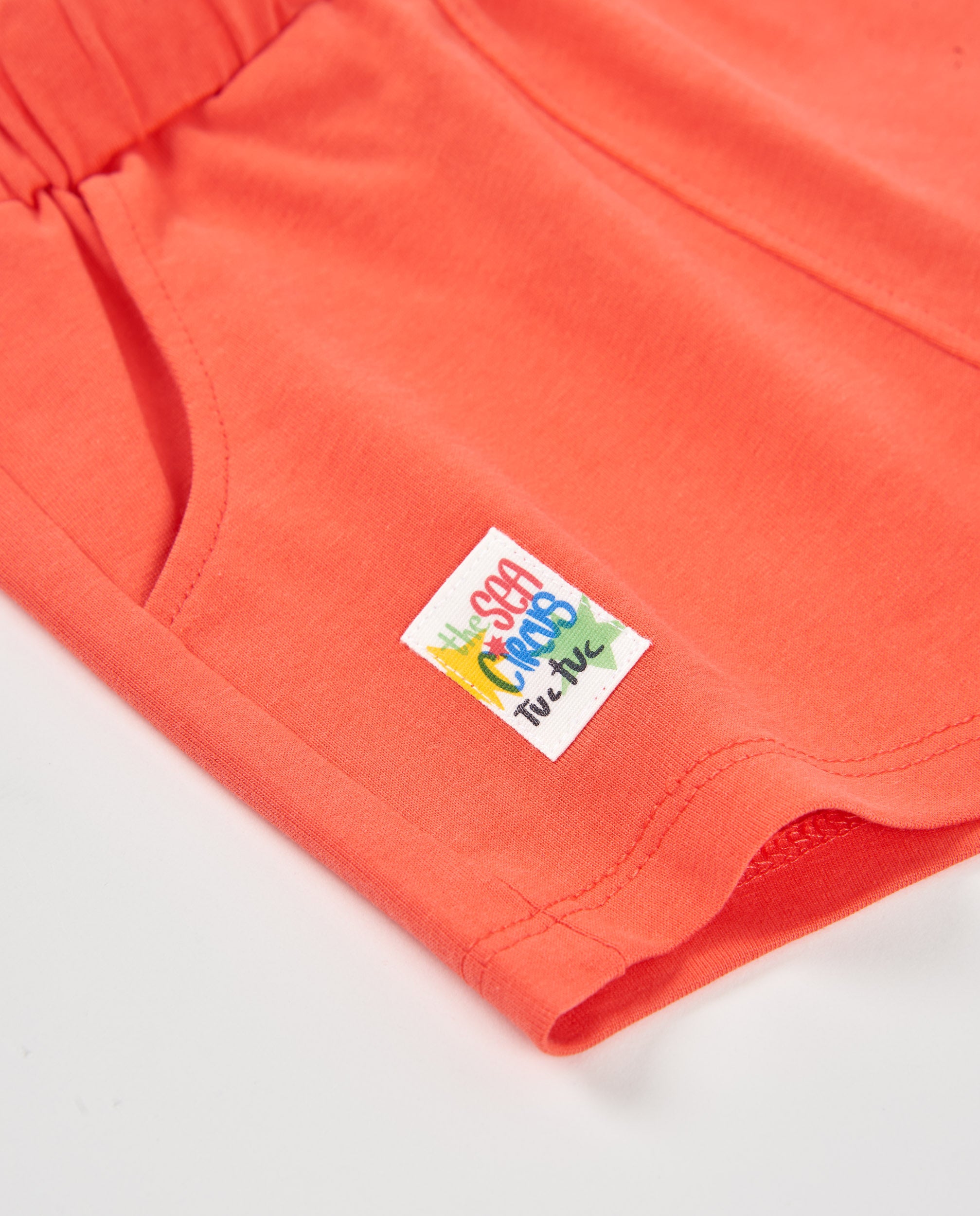 Tuc Tuc bermuda bambino rossa coulisse tasche