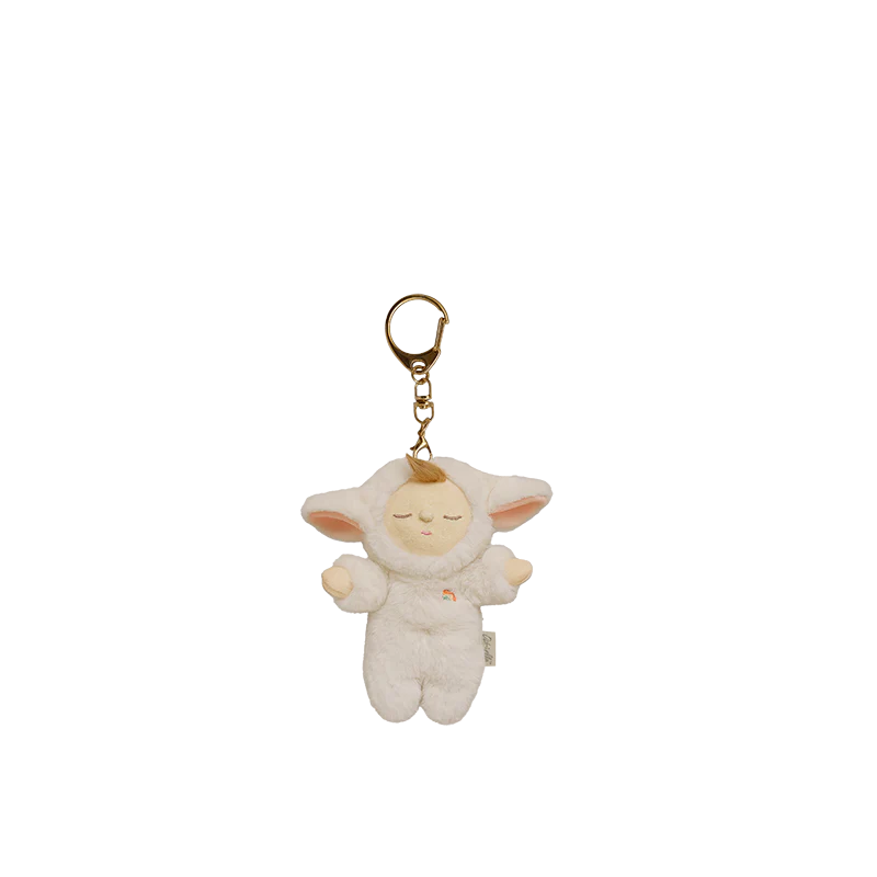 Olliella Cozy Bag Charm Lamby Pookie portachiavi peluche