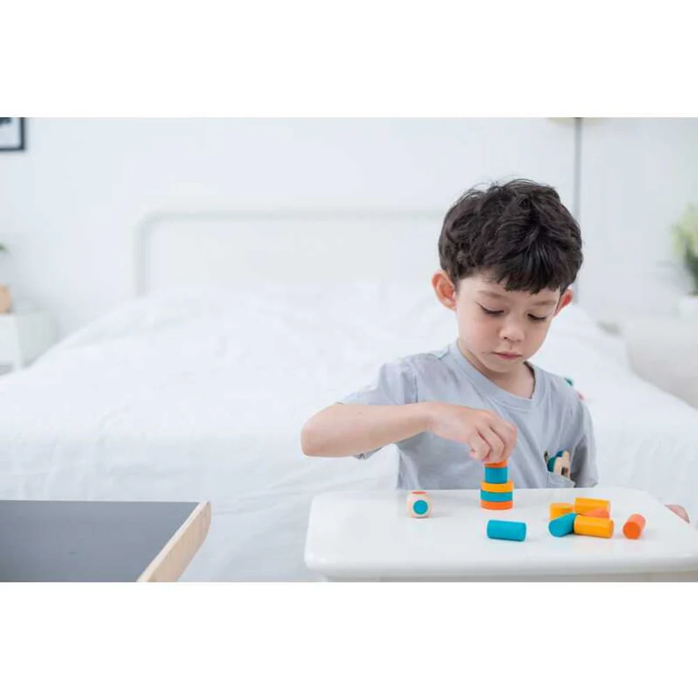 Plan Toys Mini Game Stacking game equilibrio in latta