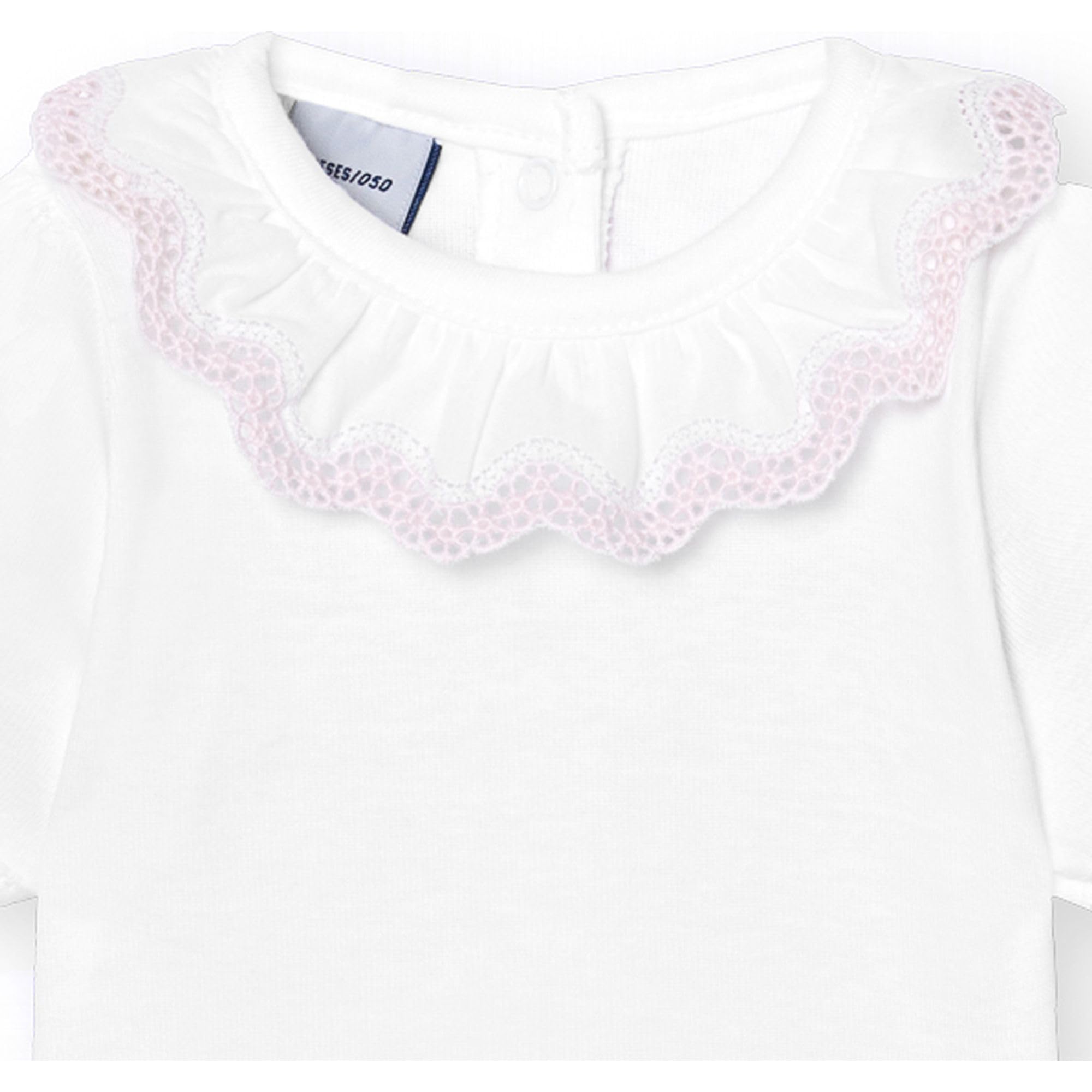 Babidu Basic body manica corta cotone con volant