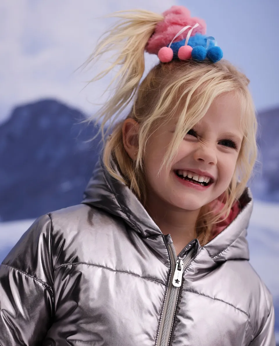 Tuc Tuc Elastico Capelli Bambina Pom Pom Multicolore