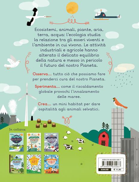 Editoriale Scienza Ecologia Il mio pianeta libro 64 pagine