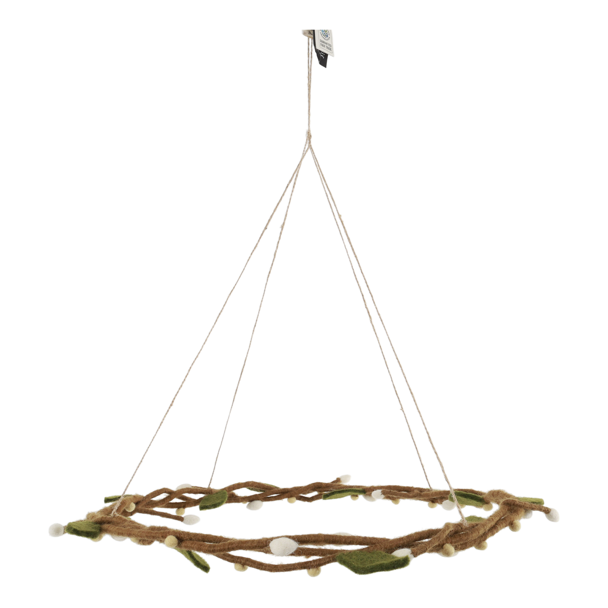 Gry & Sif Giostrina di Primavera ghirlanda lana 45 cm
