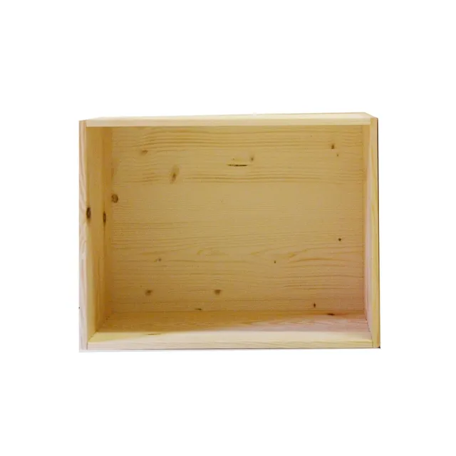 Baboo Cassetta cameretta legno naturale 34 cm