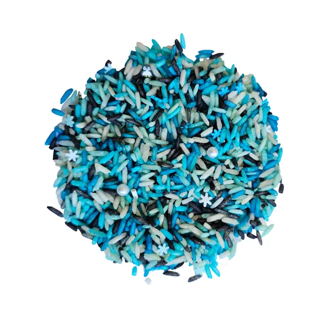 Grennn Arctic Mix riso sensoriale 300 gr manipolazione