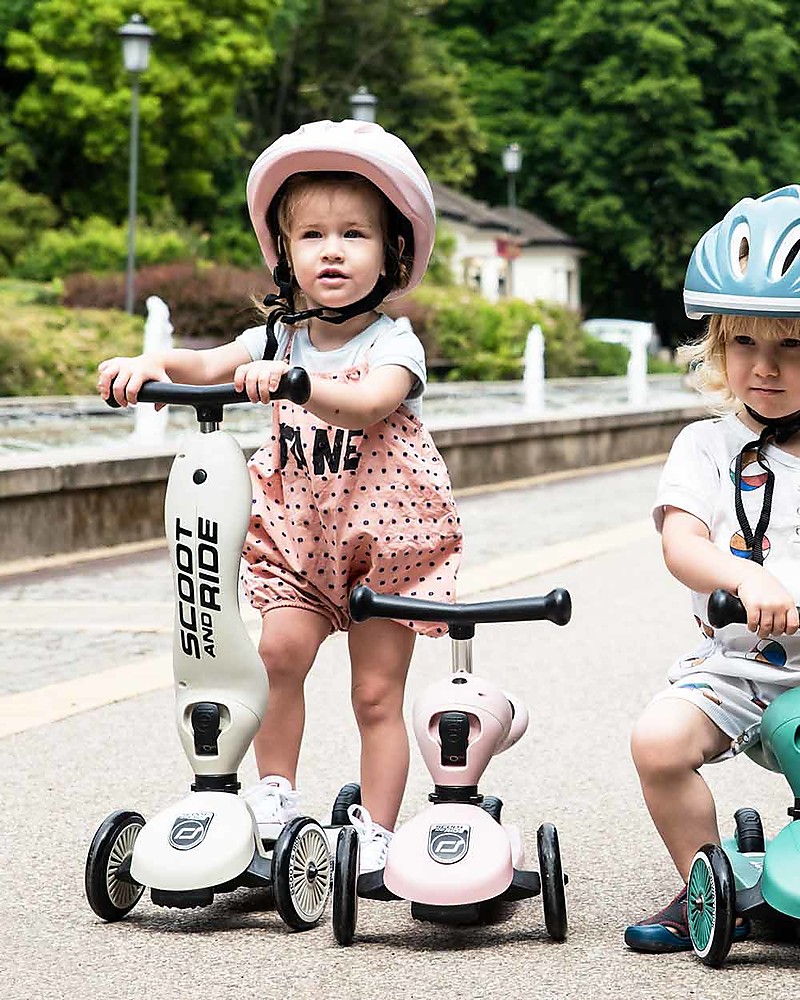 Scoot and Ride Highwaykick 1 monopattino grigio 2in1