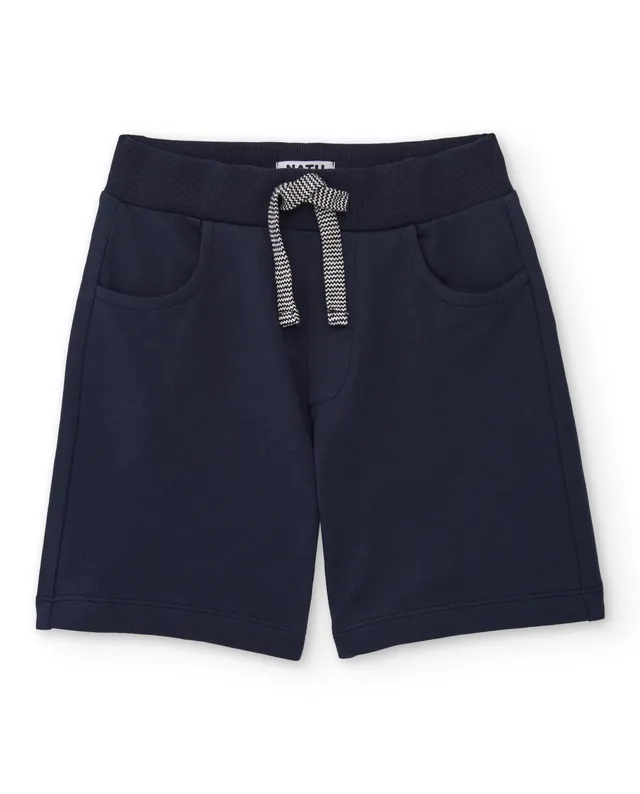 Tuc tuc bermuda bambino blu navy vita elastica