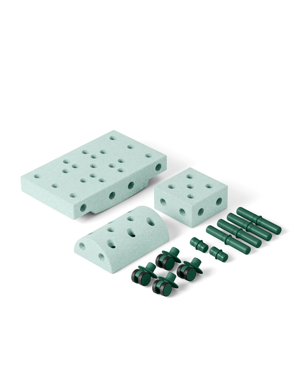 Modu Curiosity Set Mint-Forest gioco costruzioni 14 pezzi