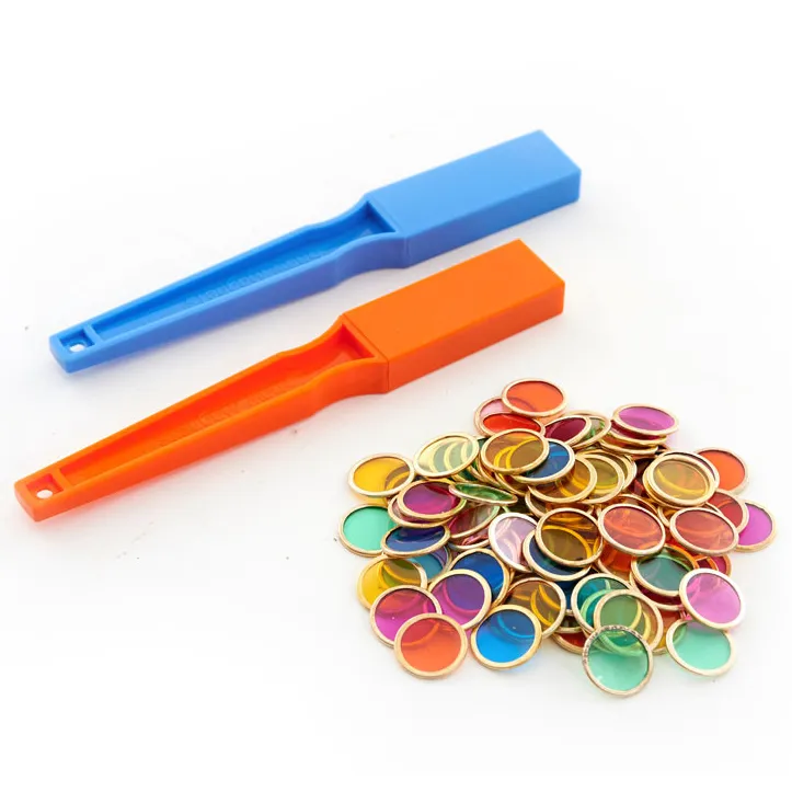 TickiT Monete Arcobaleno gettoni set 100 pezzi + bacchette