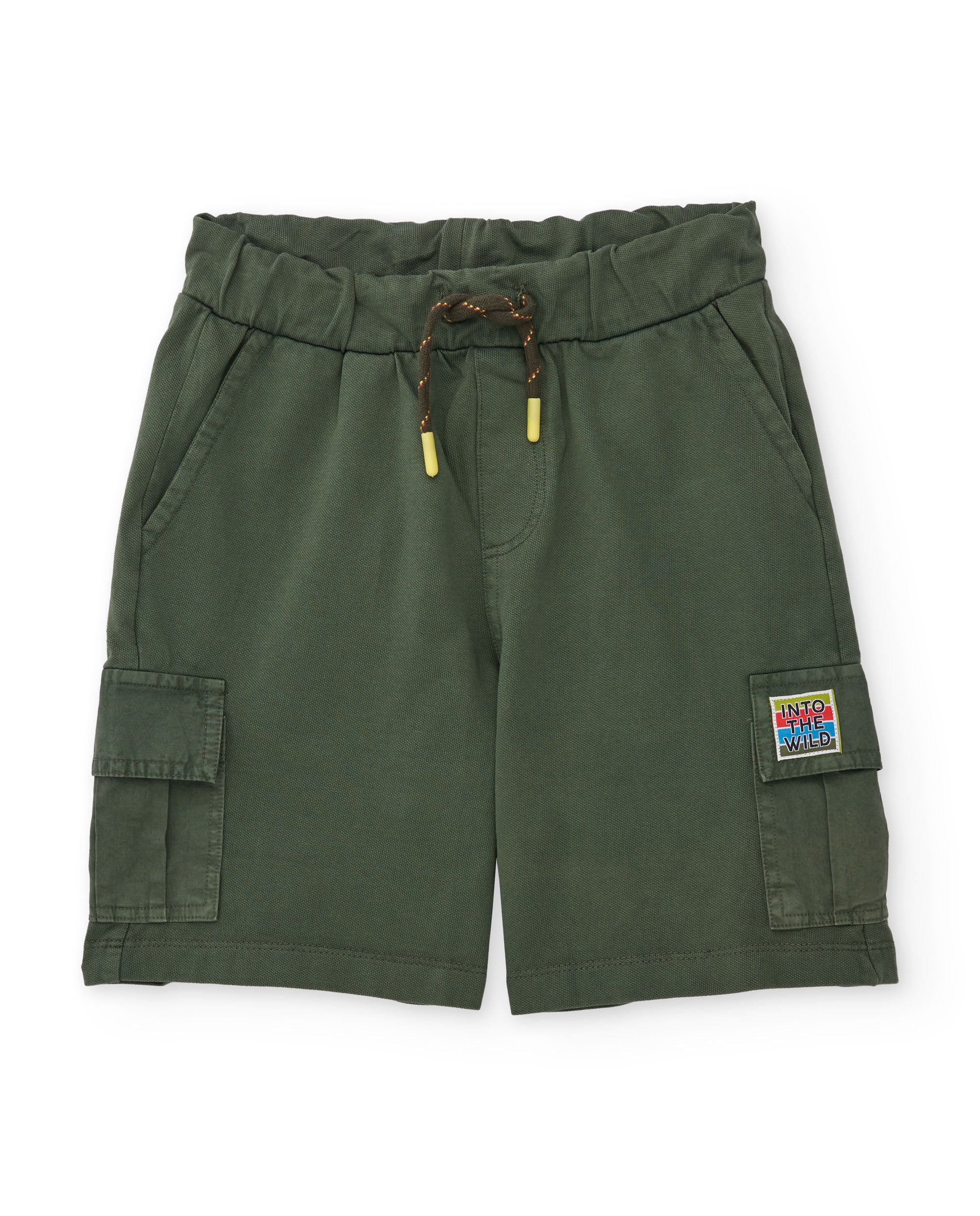 Tuc Tuc bermuda bimbo verde tasche cargo
