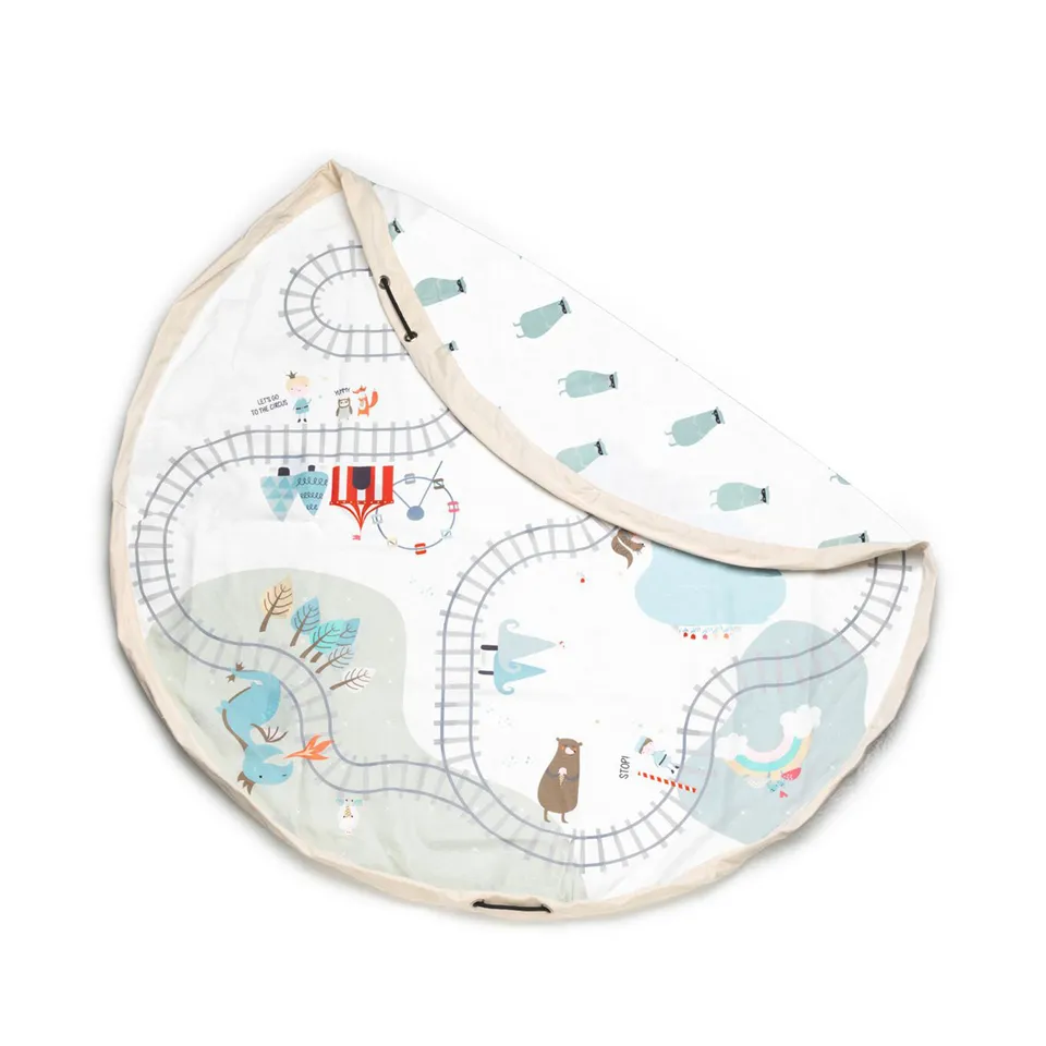 Play&Go Train Sacco Portagiochi Tappeto 140 cm