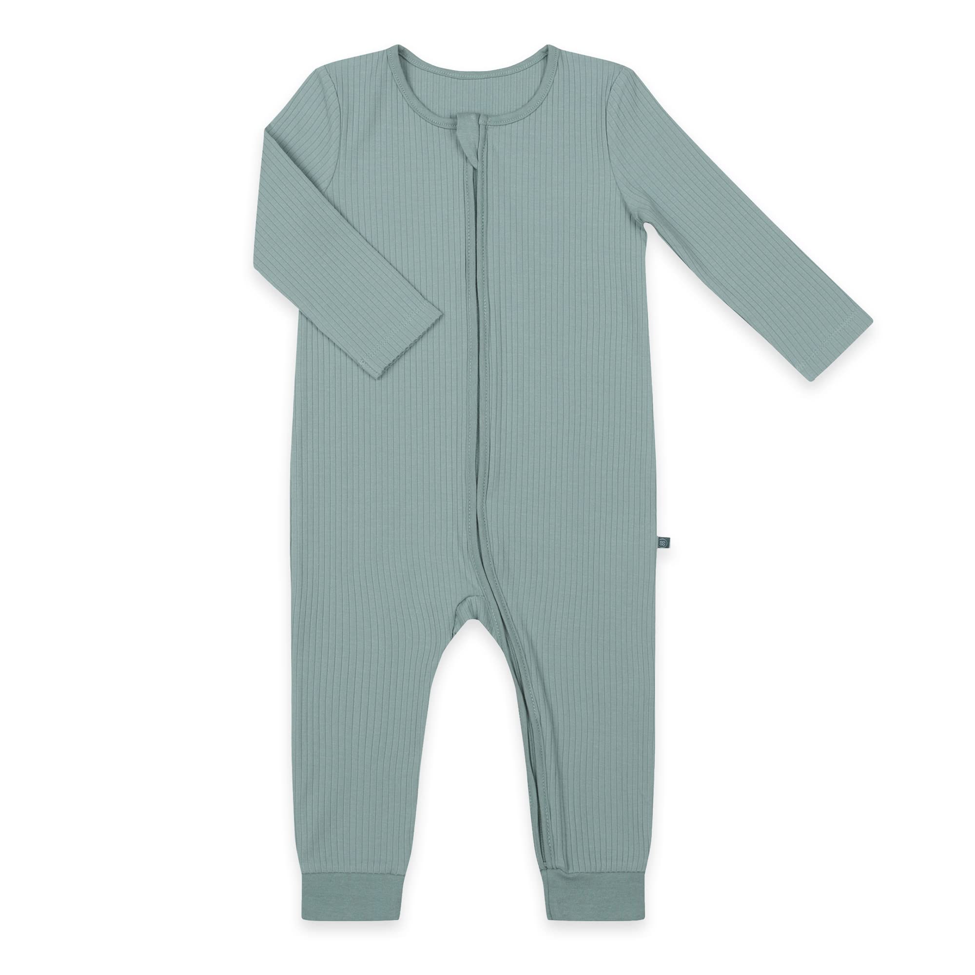 emma & noah pigiama neonato senza piedi grigio costine