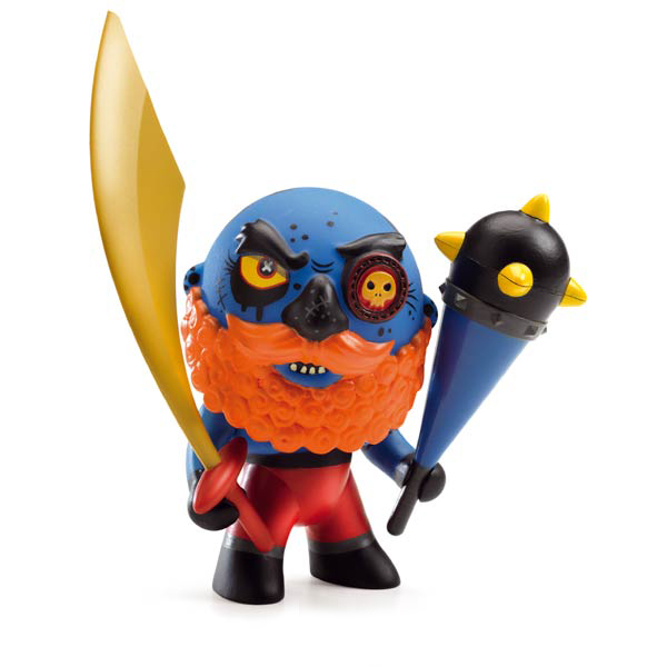 Djeco Arty Toys So Hipster Figura Vinile Pirata 7 cm