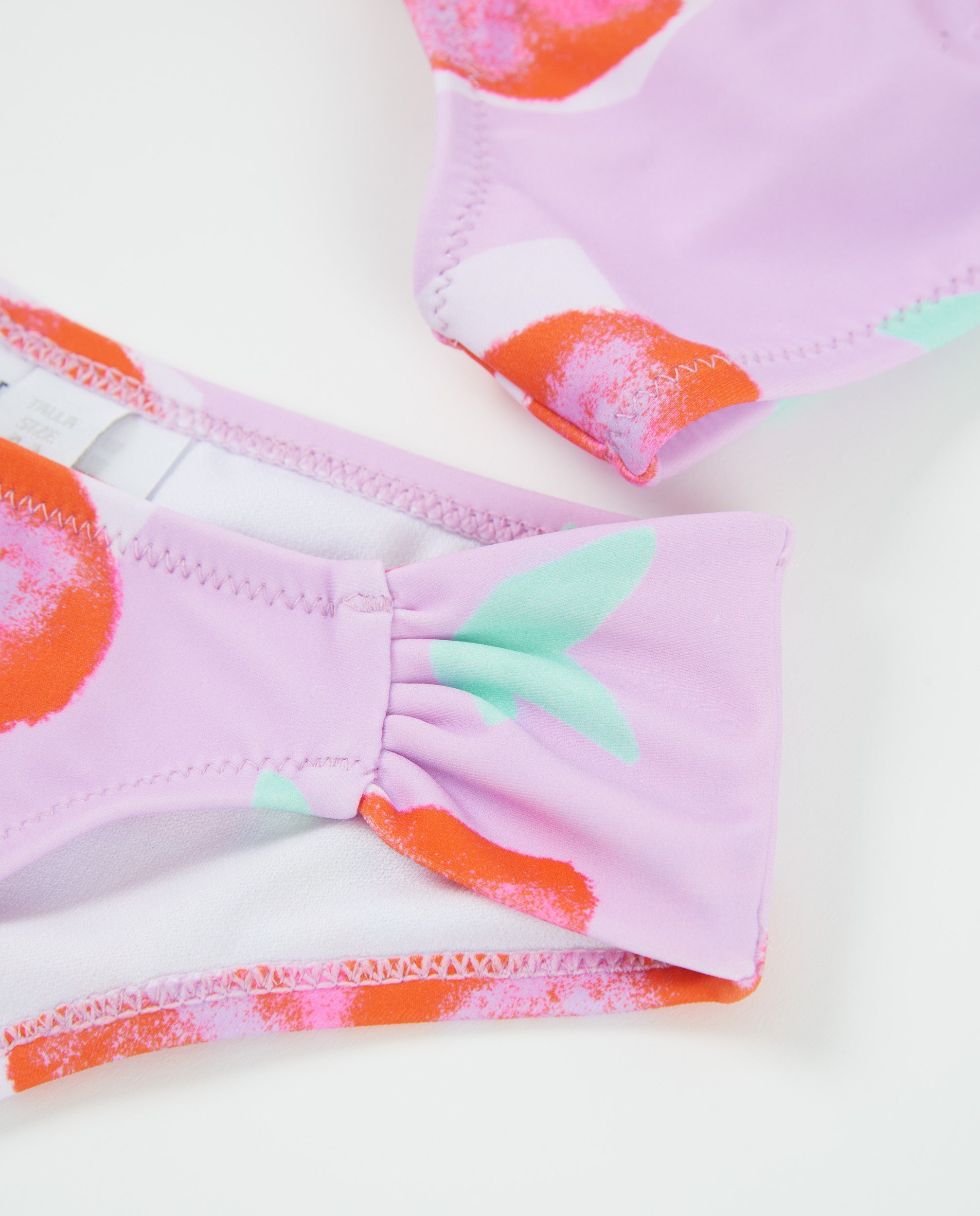 Tuc Tuc bikini bambina fiori rosa