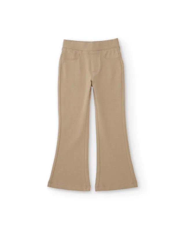 Tuc tuc Basic Girl pantaloni bimba beige pile svasati