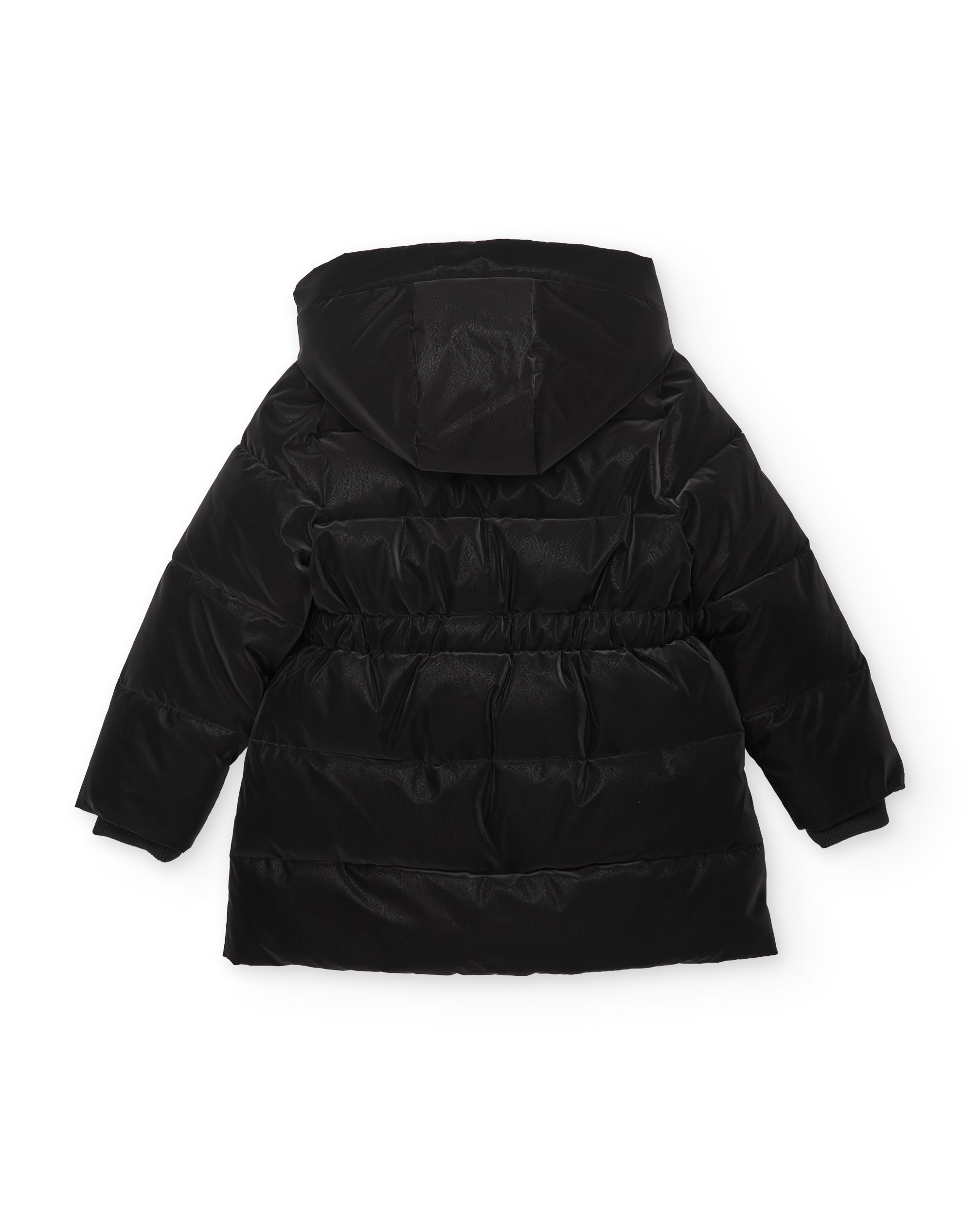 Tuc Tuc Piumino Bambina Nero Cappuccio 3A-15A