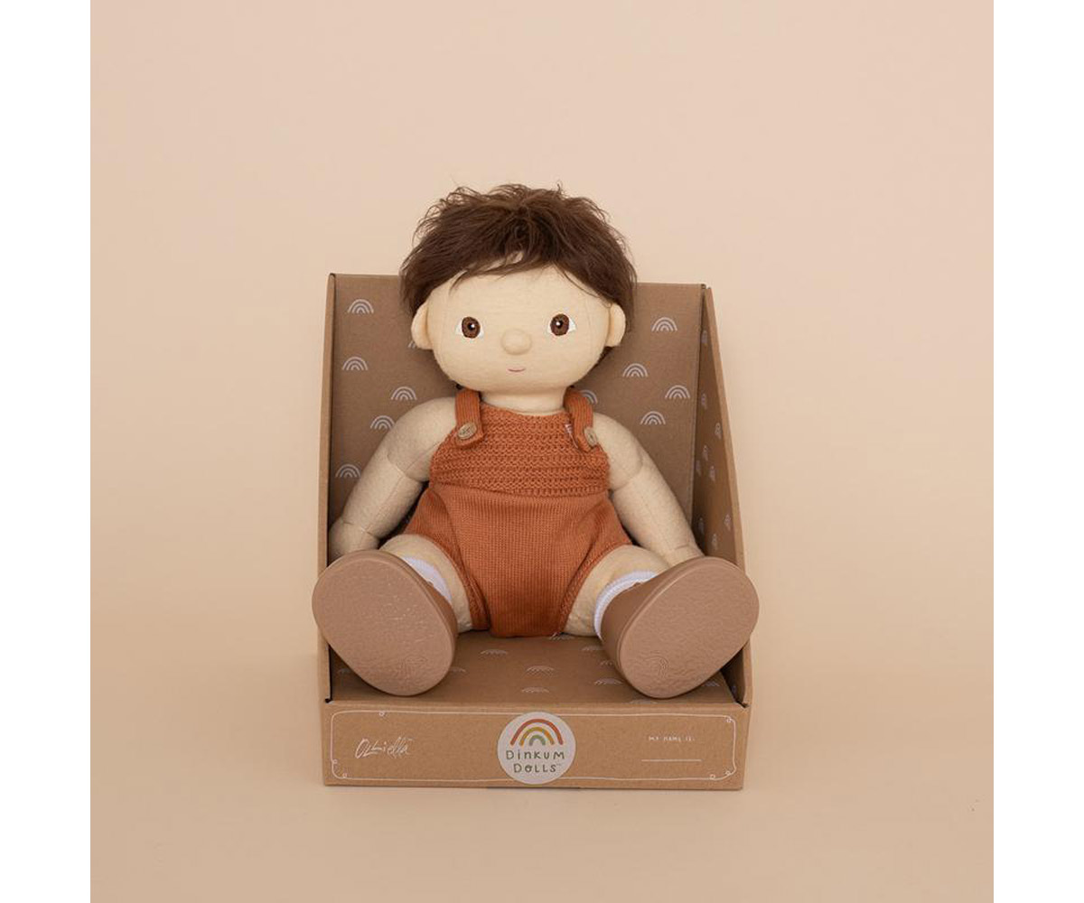 Olliella Dinkum Dolls Peanut bambola morbida
