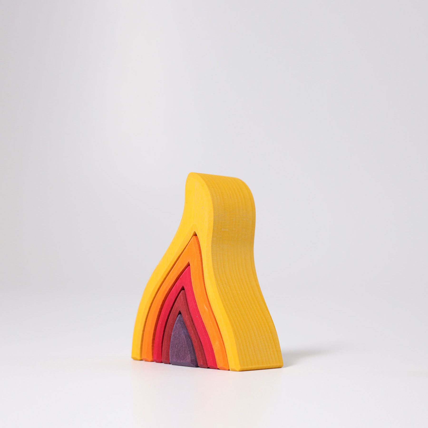 Grimm's Fiamma Mini impilabile legno 5 pezzi