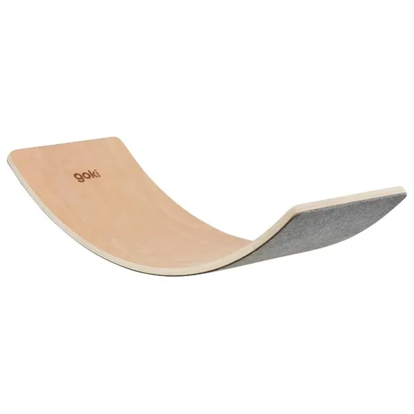 Goki Balance tavola equilibrio legno feltro grigio 150 kg