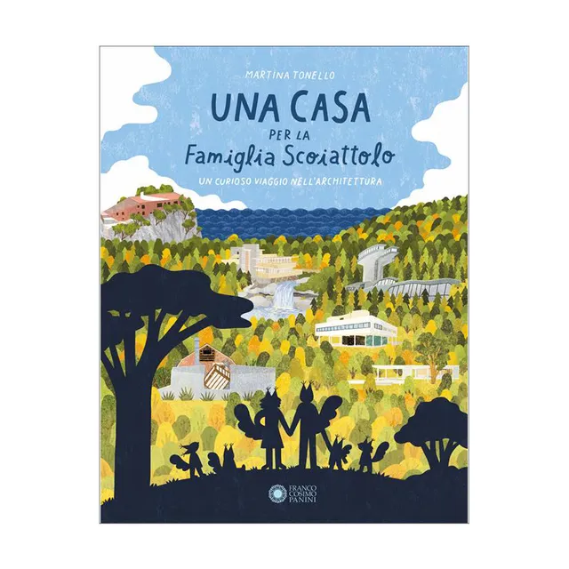 Franco Cosimo Panini Una casa per la Famiglia Scoiattolo libro 3-6 anni