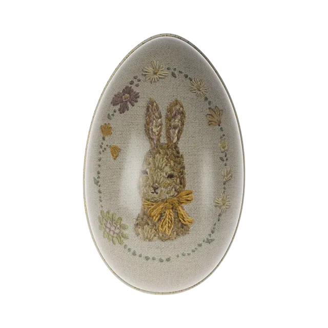 Maileg Coniglio uovo di Pasqua in metallo H 11 cm