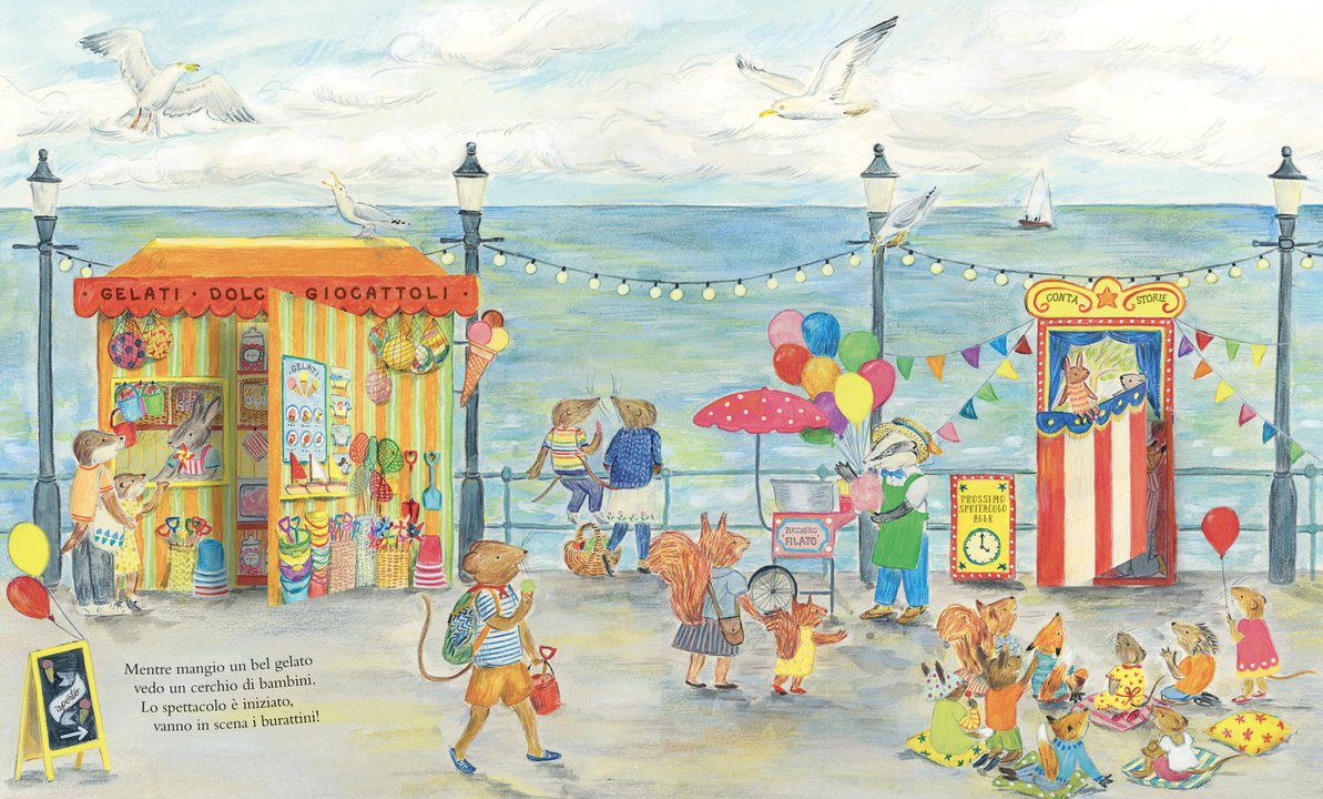 Ippocampo Il mare di Topino libro finestrelle 3-6 anni