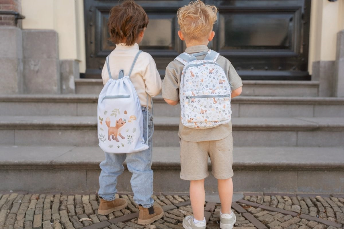 Little Dutch Forest Friends sacca sport impermeabile